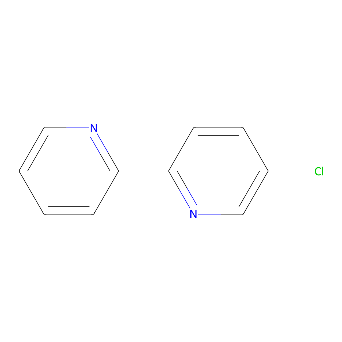 5-Chloro-2,2'-bipyridine molecular structure, CAS 162612-08-0
