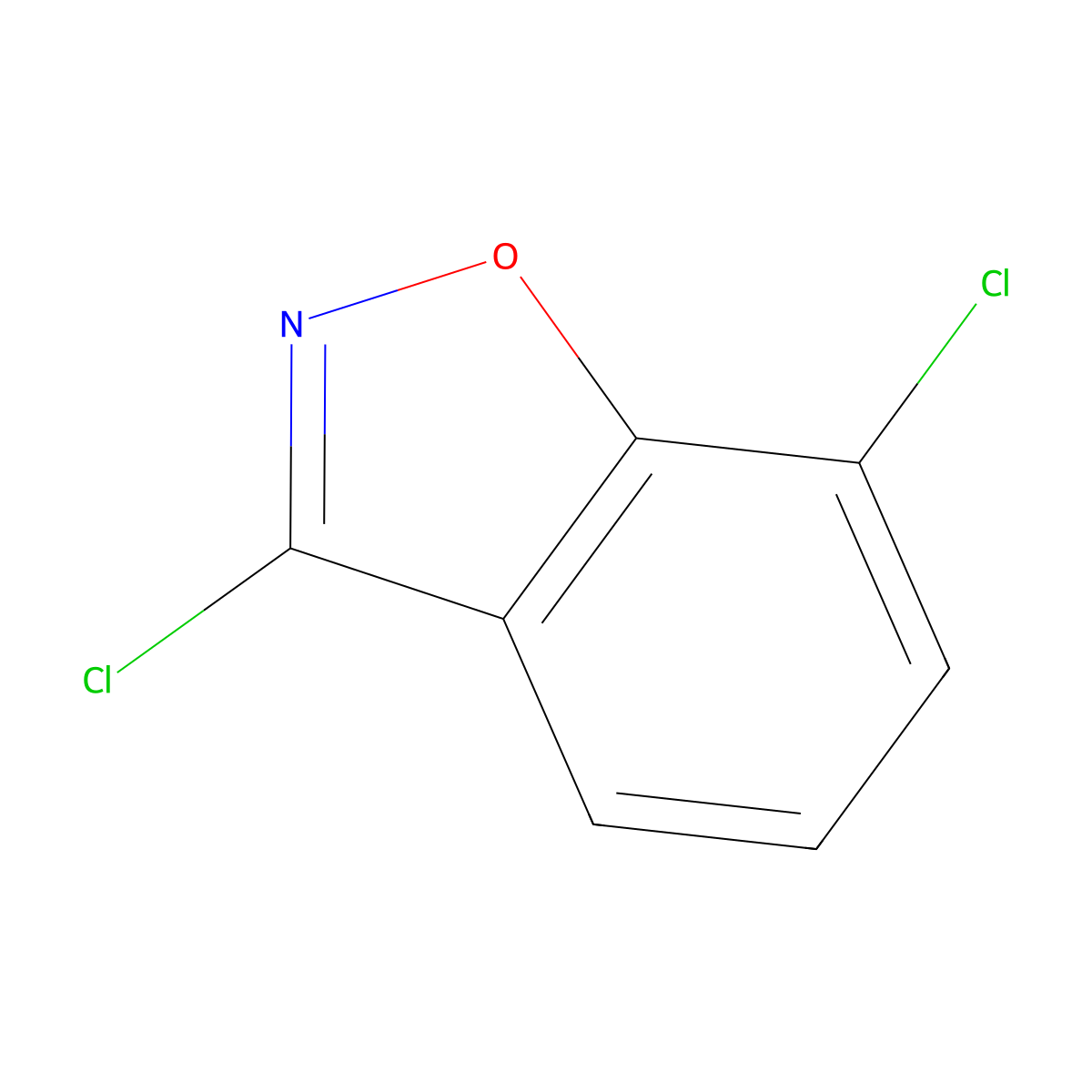 3,7-Dichlorobenzo[d]isoxazole molecular structure, CAS 16263-55-1