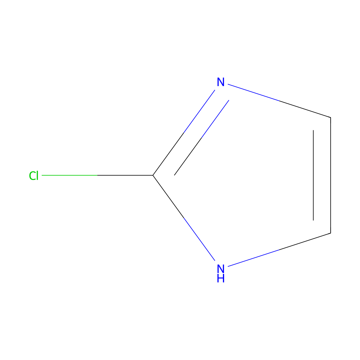 2-chloro-1H-imidazole molecular structure, CAS 16265-04-6