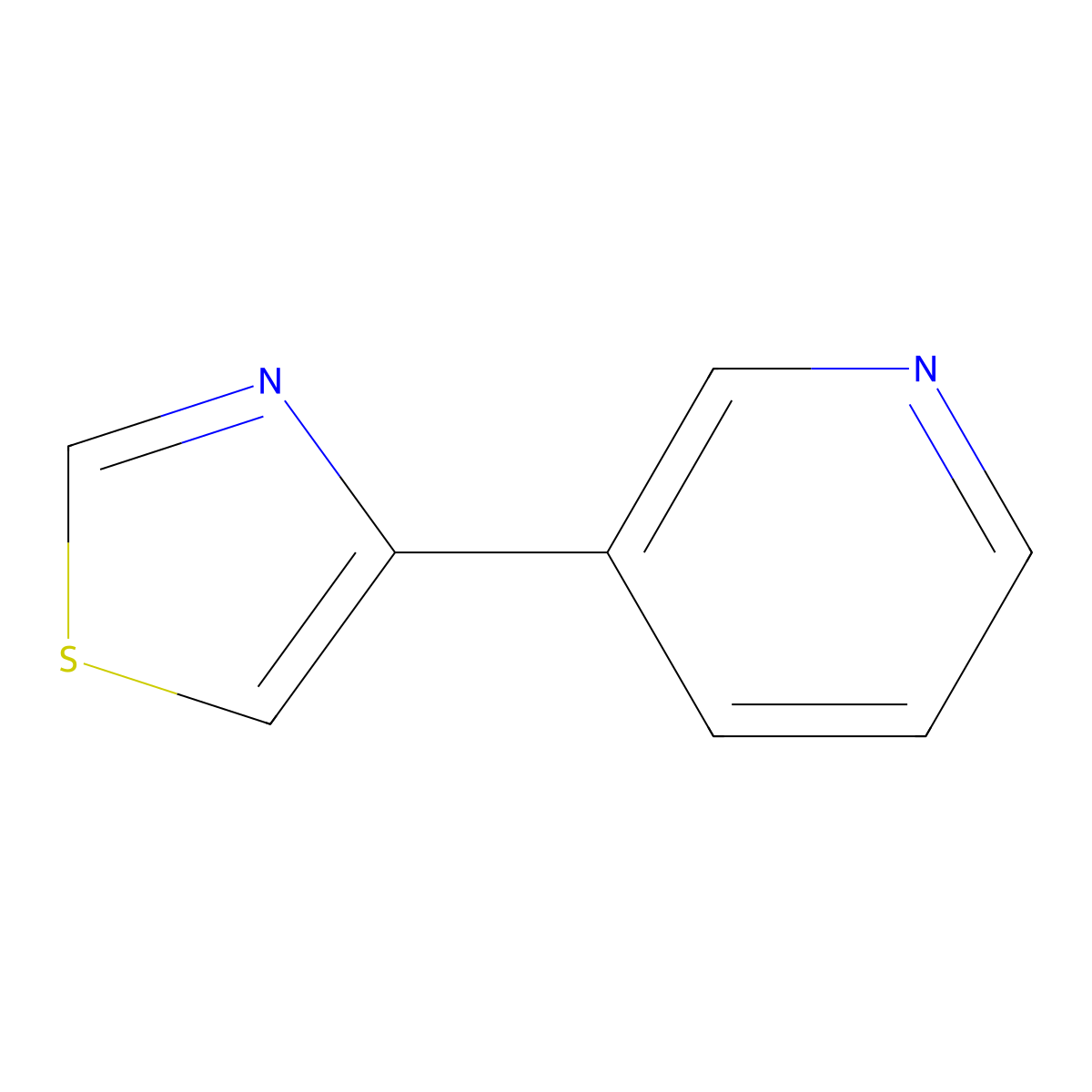 4-(Pyridin-3-yl)thiazole molecular structure, CAS 162704-76-9