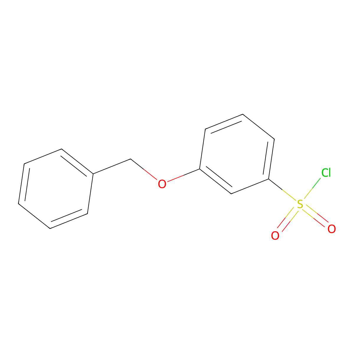 3-(Benzyloxy)benzene-1-sulfonyl chloride molecular structure, CAS 162711-45-7