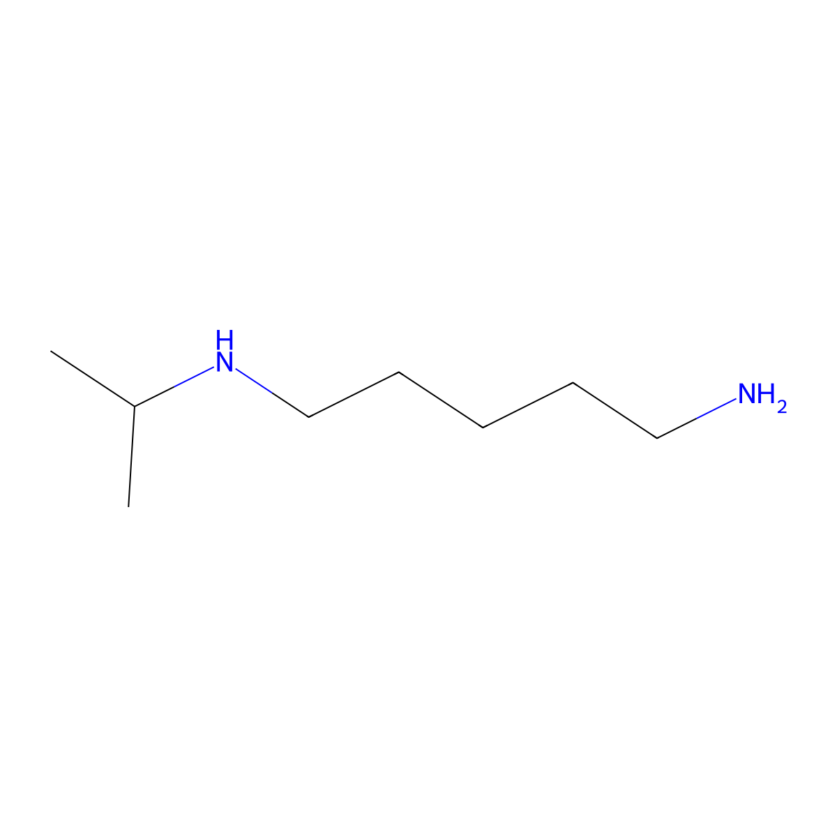 5-Isopropylaminoamylamine molecular structure, CAS 162713-22-6