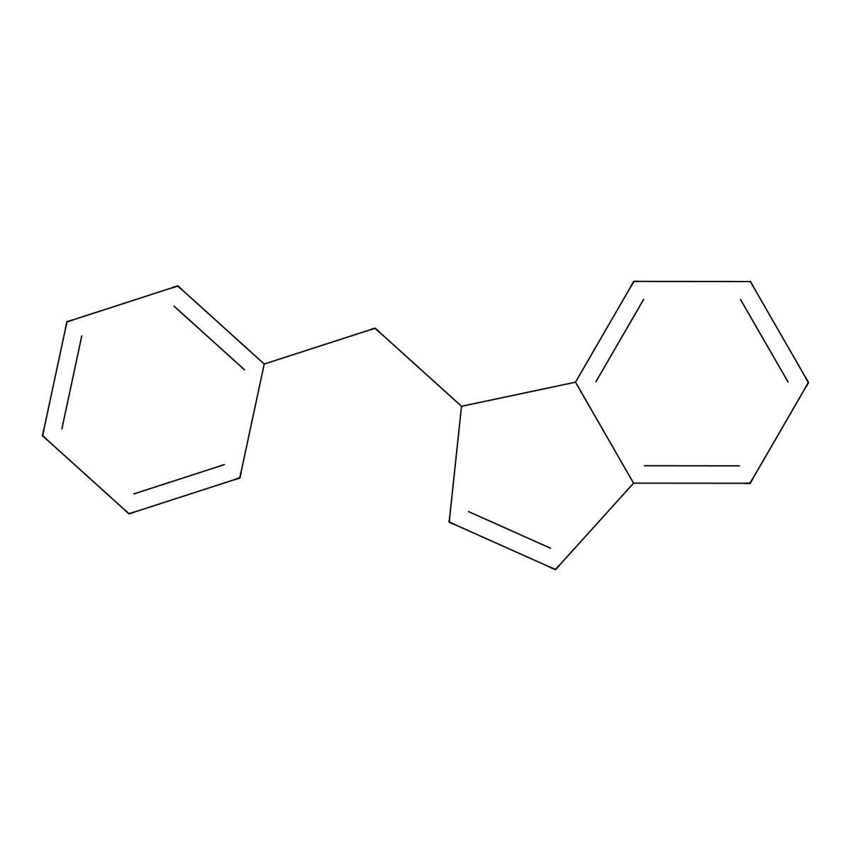 1-Benzylindene molecular structure, CAS 16275-01-7