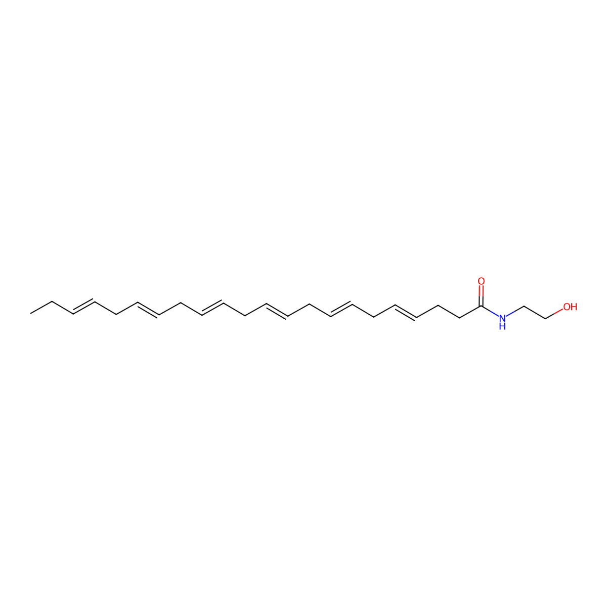 Synaptamide molecular structure, CAS 162758-94-3