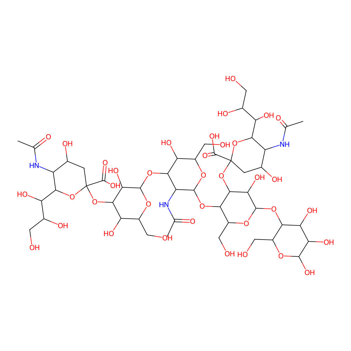 GD1aSaccharide molecular structure, CAS 1627679-86-0