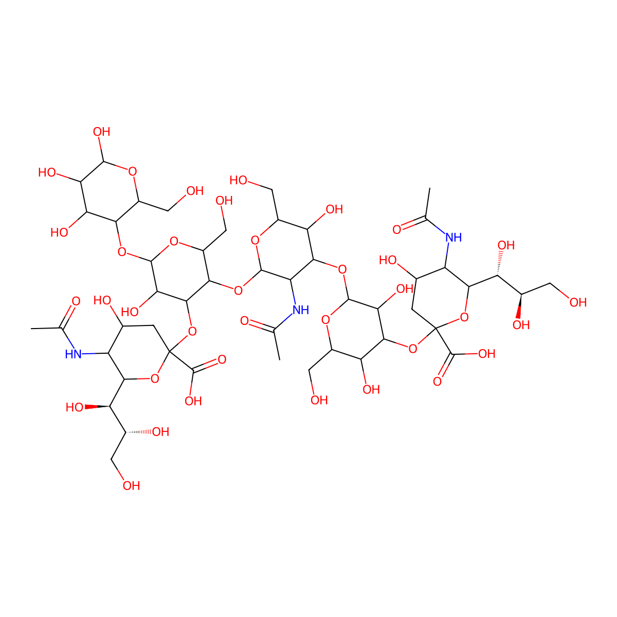 GD1aSaccharide molecular structure, CAS 1627679-86-0