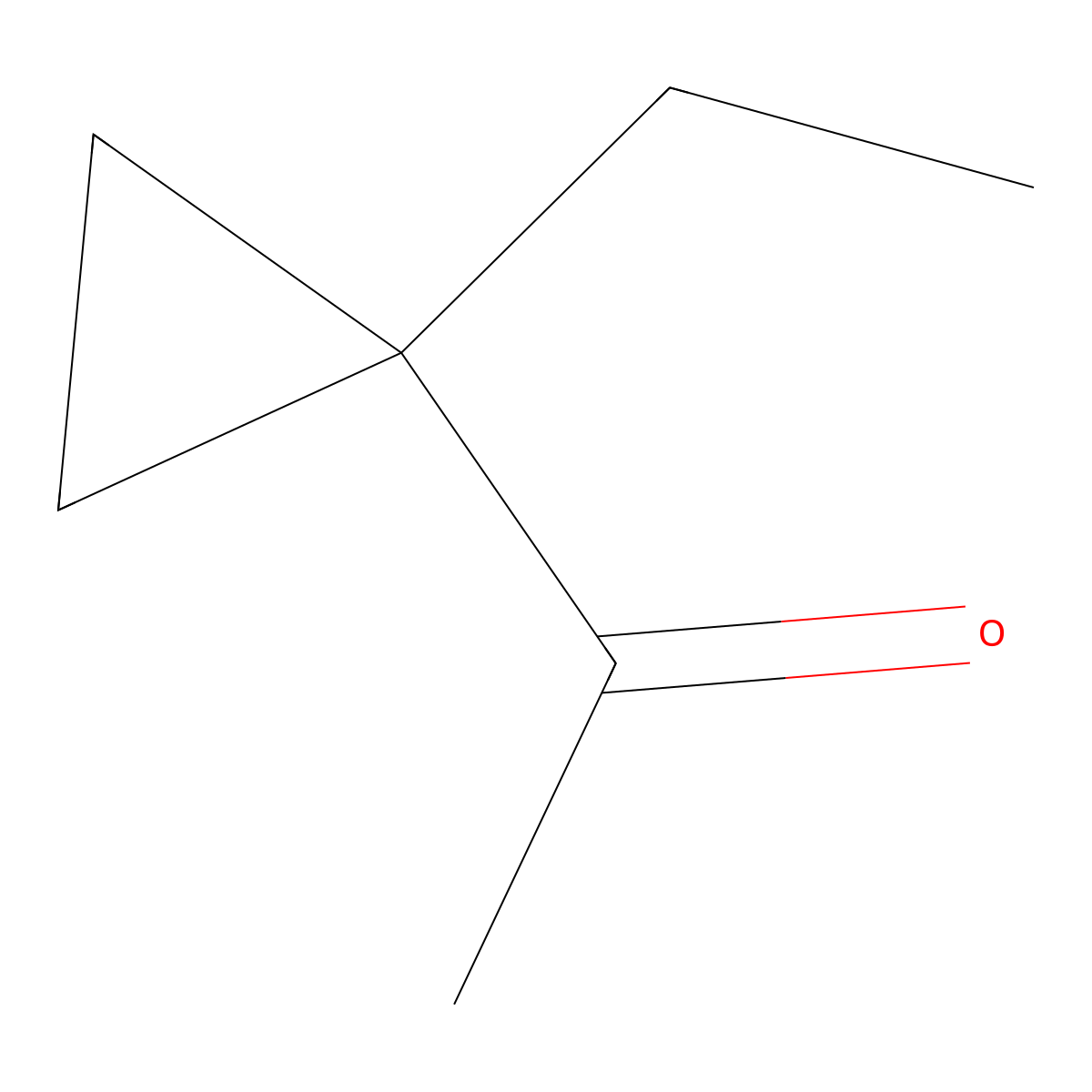 1-(1-Ethylcyclopropyl)ethan-1-one molecular structure, CAS 16278-12-9