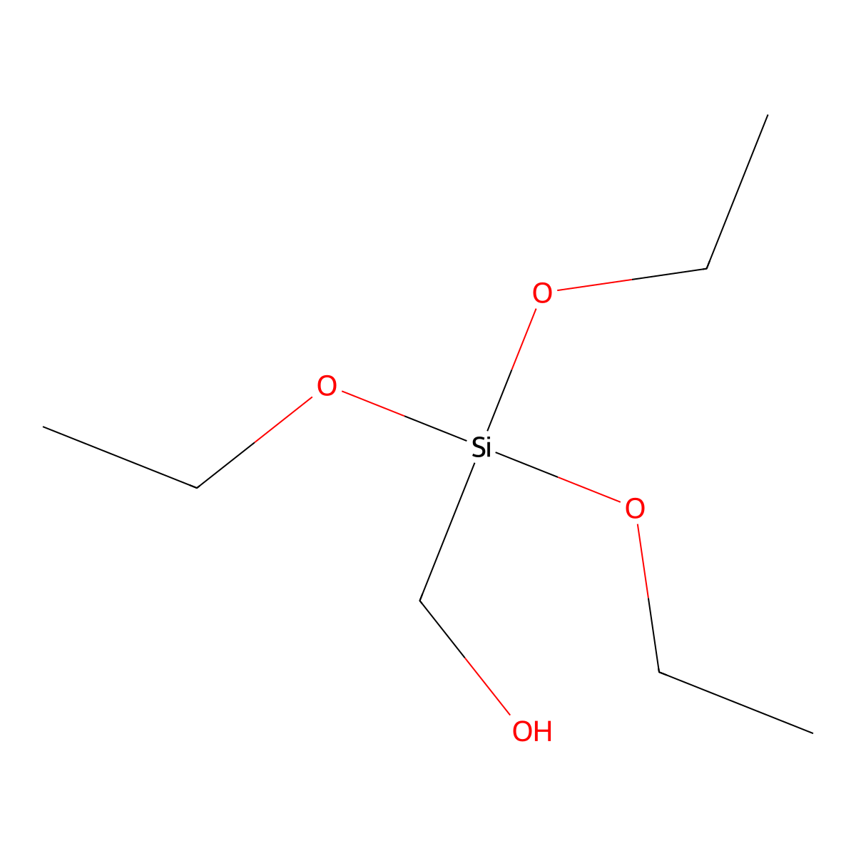 (Triethoxysilyl)methanol molecular structure, CAS 162781-73-9