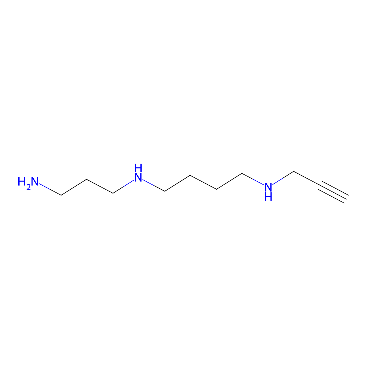 Spermidine-alkyne molecular structure, CAS 1627941-31-4