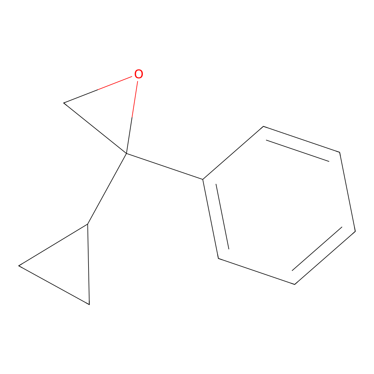 2-Cyclopropyl-2-phenyloxirane molecular structure, CAS 16282-49-8