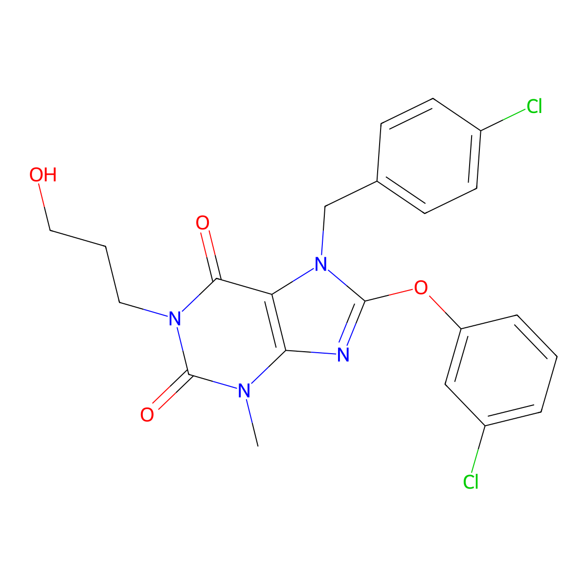 HC-070 molecular structure, CAS 1628291-95-1