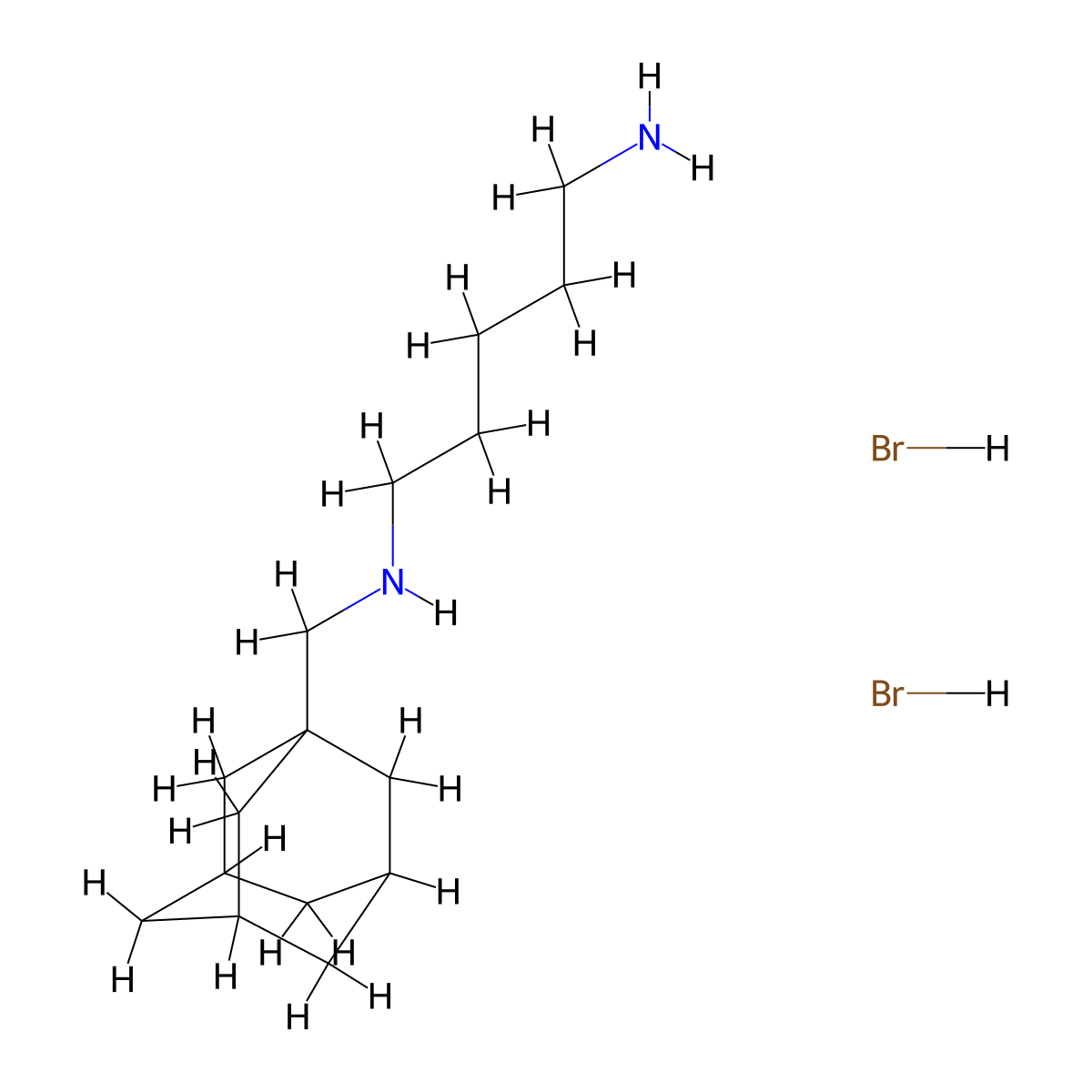 IEM 1754 dihydrobroMide molecular structure, CAS 162831-31-4