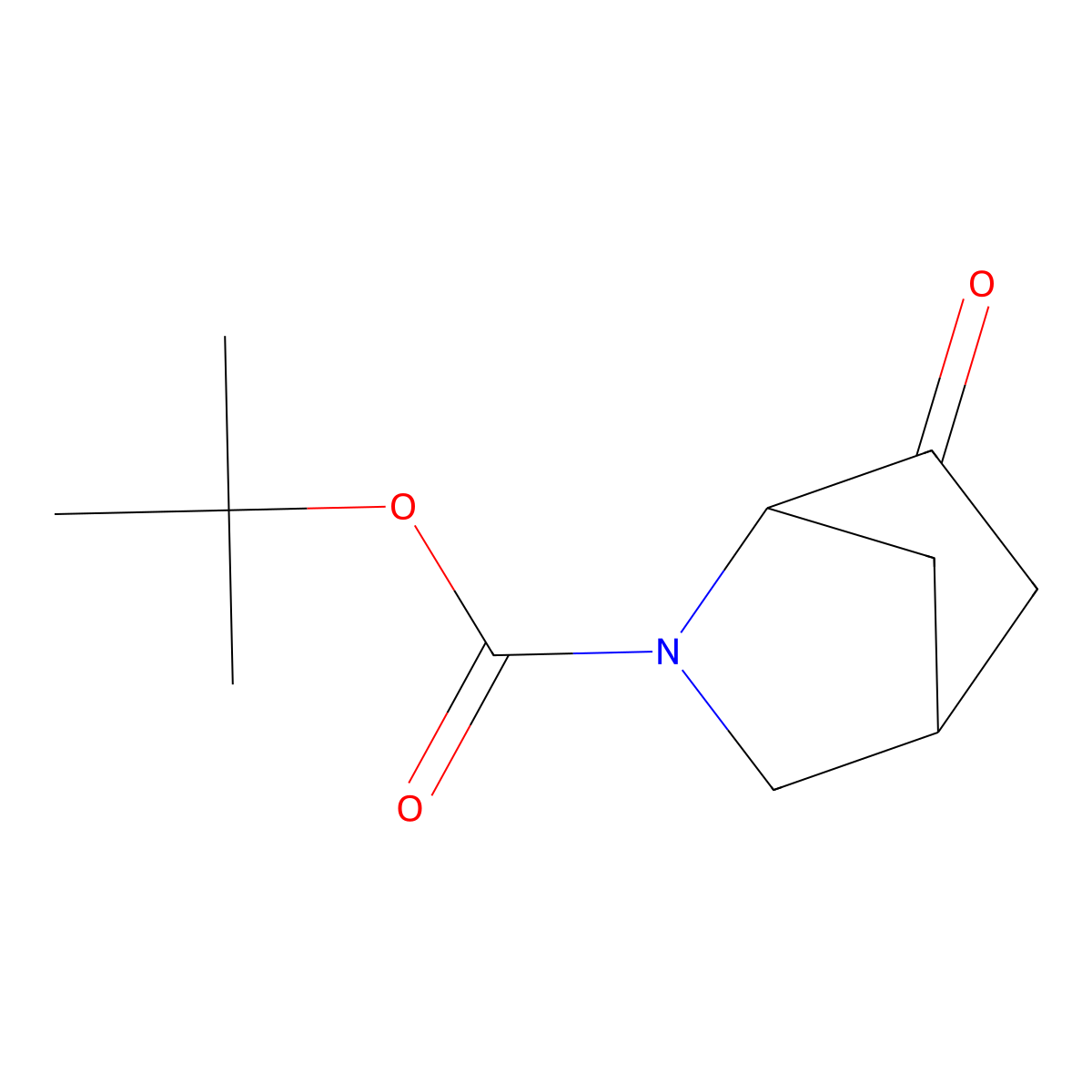 tert-butyl (1S,4R)-6-oxo-2-azabicyclo[2.2.1]heptane-2-carboxylate molecular structure, CAS 1628319-89-0