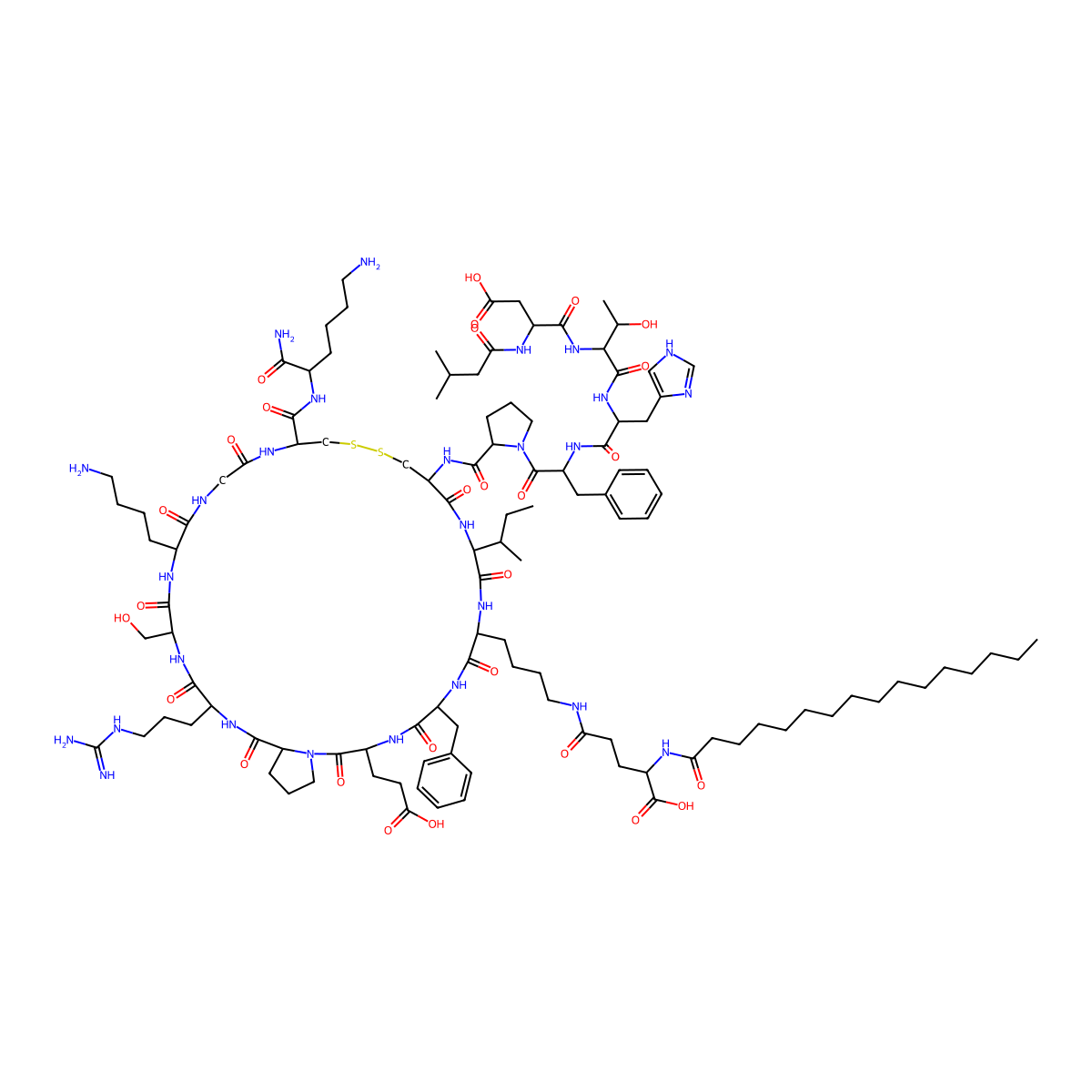 Rusfertide molecular structure, CAS 1628323-80-7
