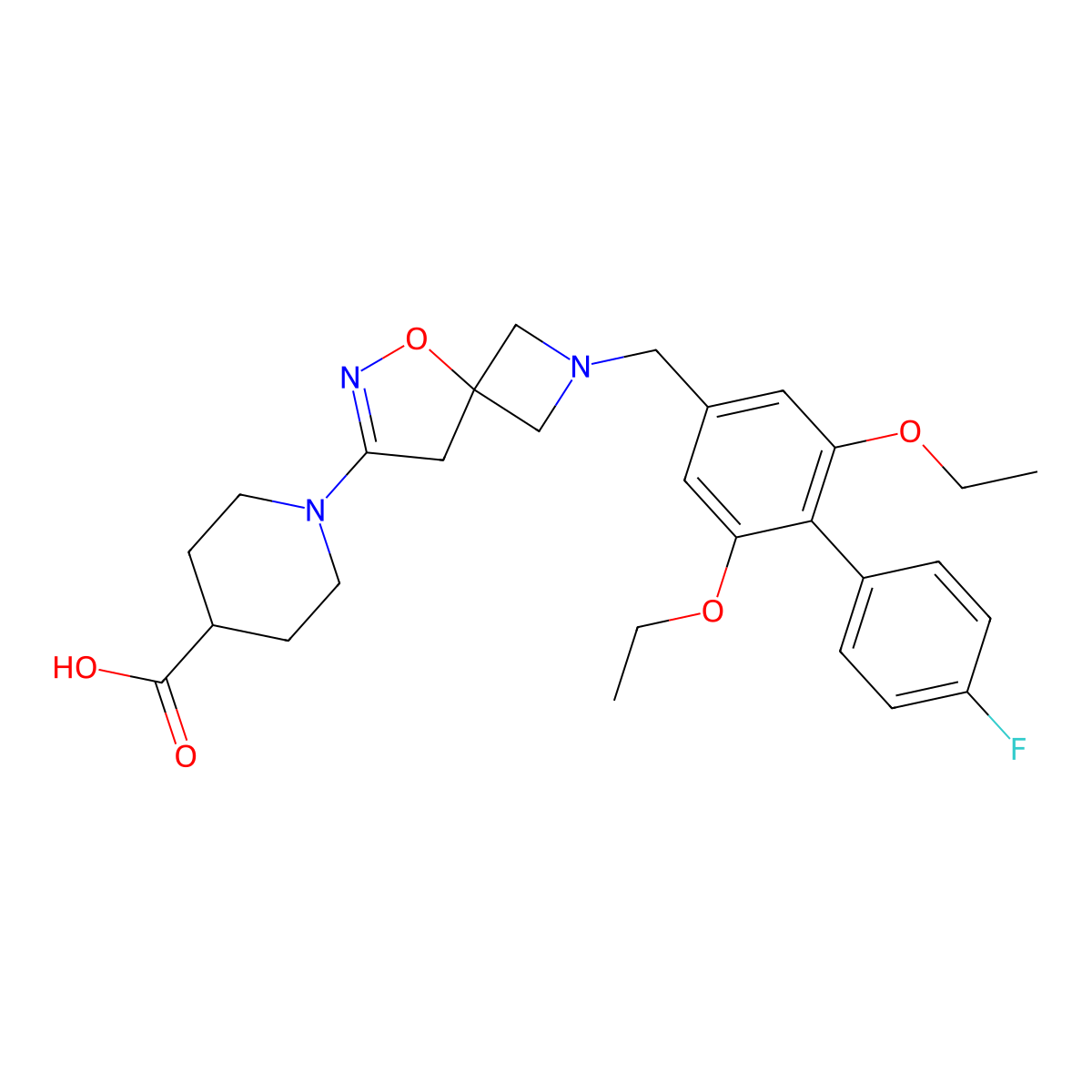 SSTR5 antagonist 1 molecular structure, CAS 1628741-91-2
