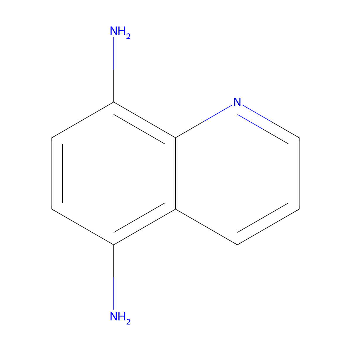 Quinoline-5,8-diamine molecular structure, CAS 162880-45-7