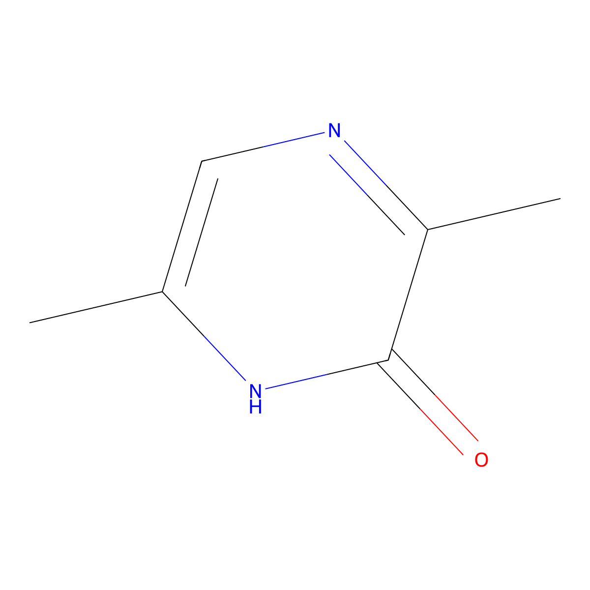 3,6-Dimethylpyrazin-2-ol molecular structure, CAS 16289-18-2