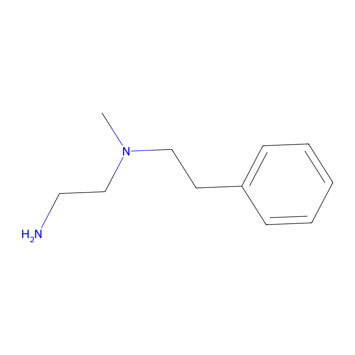 N-Methyl-N-(2-phenylethyl)ethane-1,2-diamine molecular structure, CAS 1629-33-0