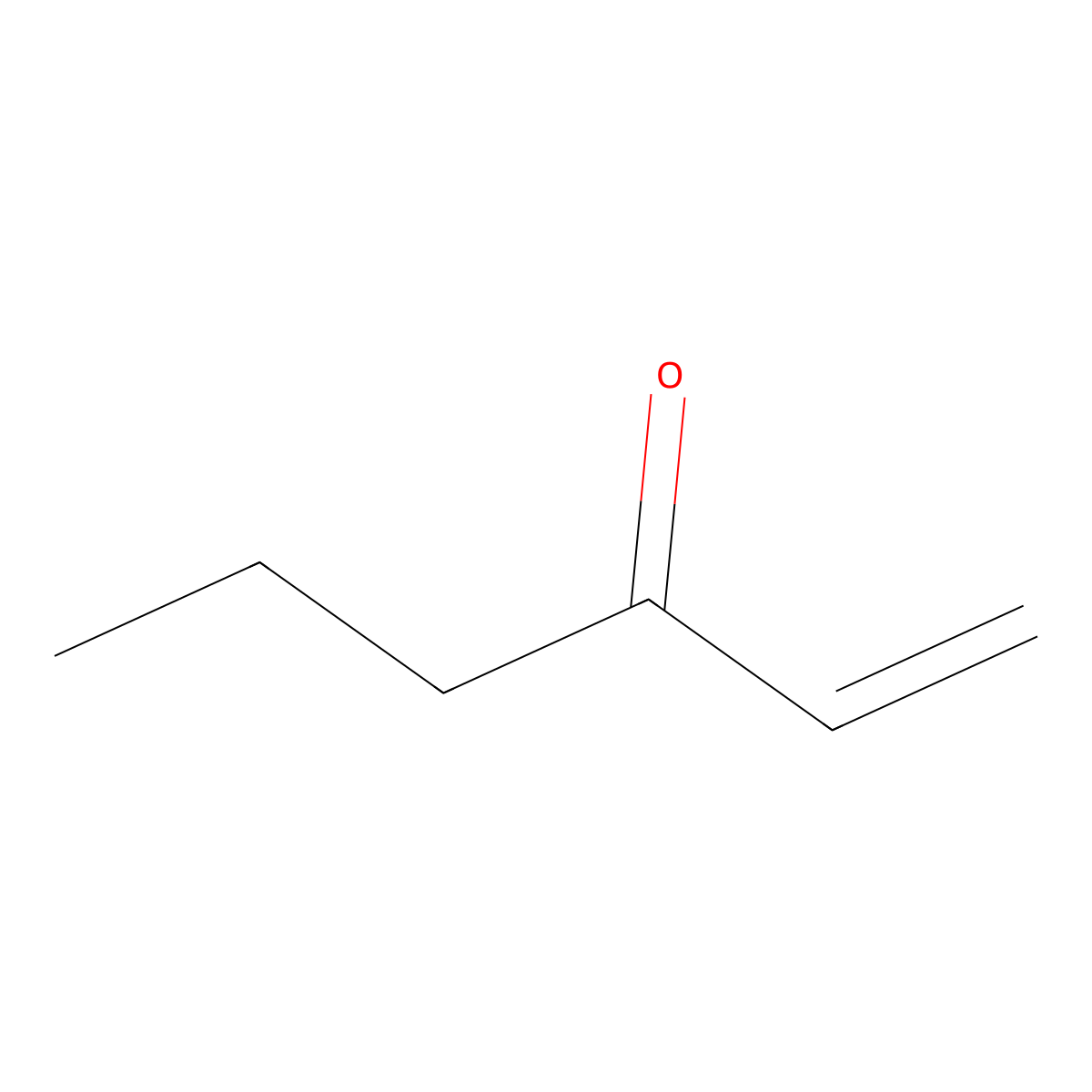 1-Hexen-3-one molecular structure, CAS 1629-60-3