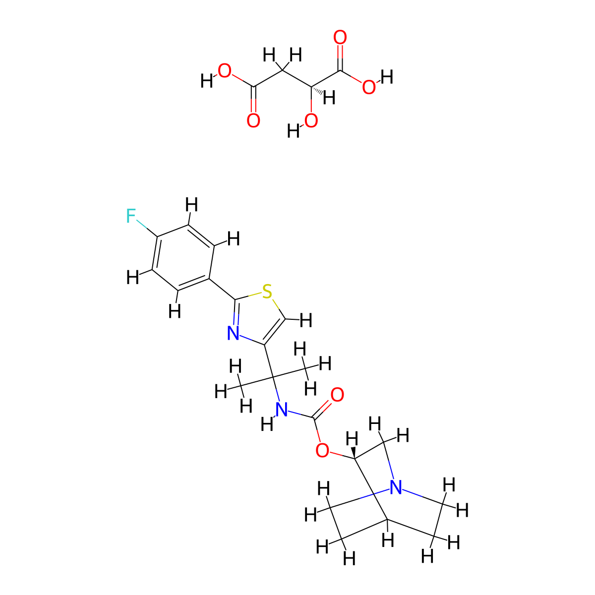 Venglustat Malate molecular structure, CAS 1629063-78-0