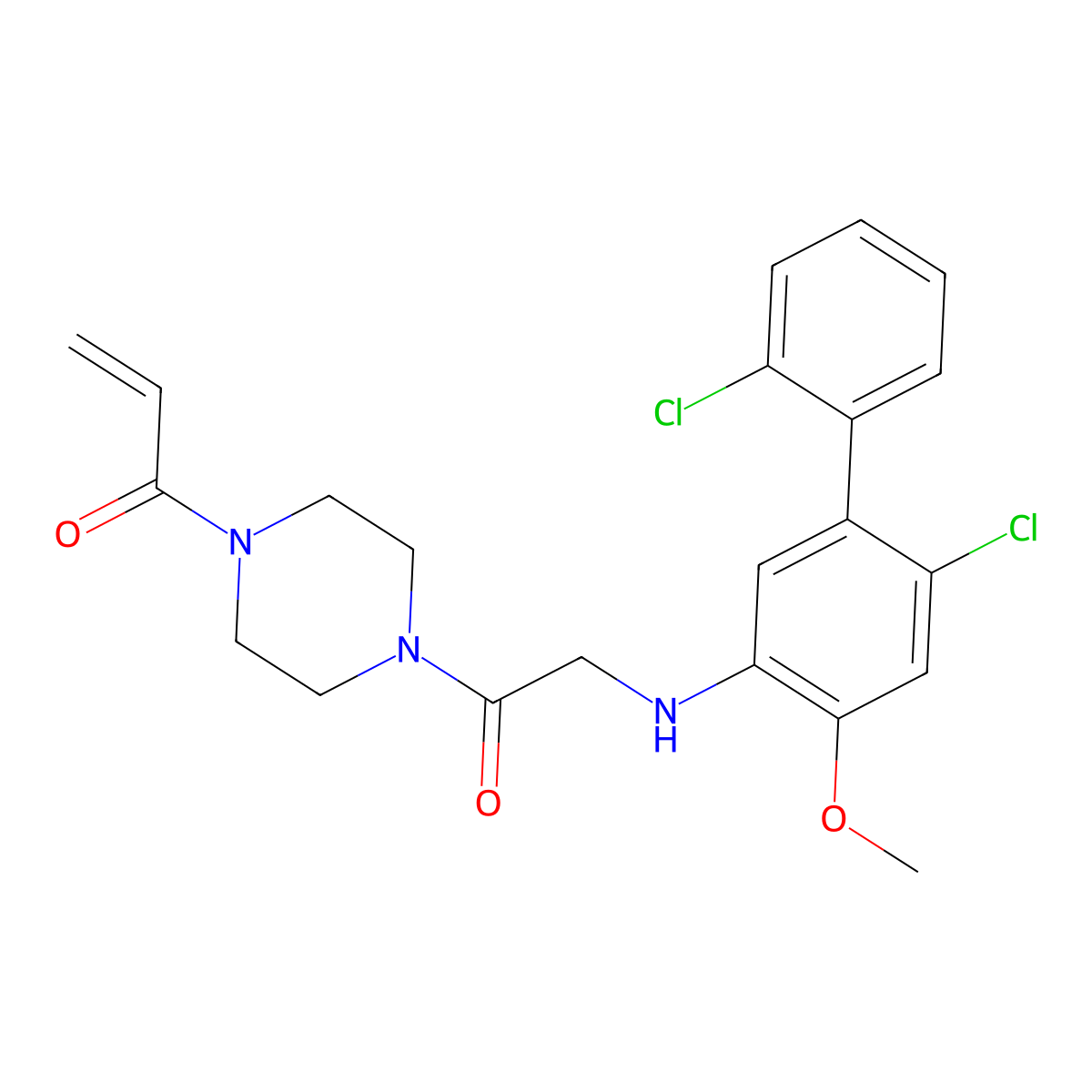 K-Ras G12C-IN-1 molecular structure, CAS 1629265-17-3