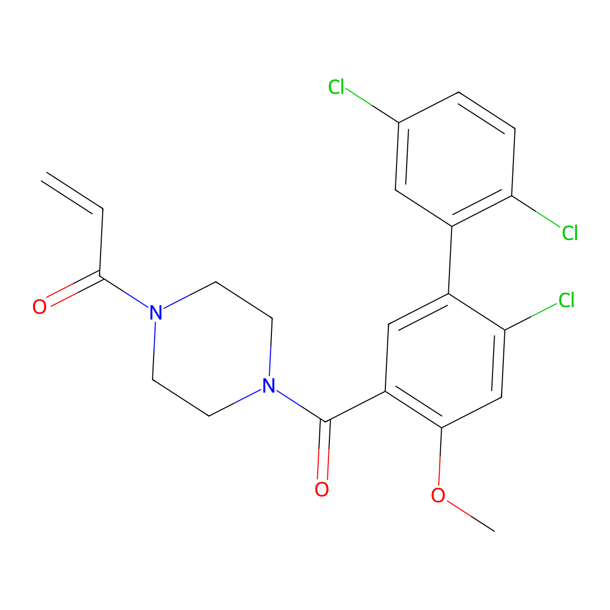K-Ras G12C-IN-3 molecular structure, CAS 1629268-19-4