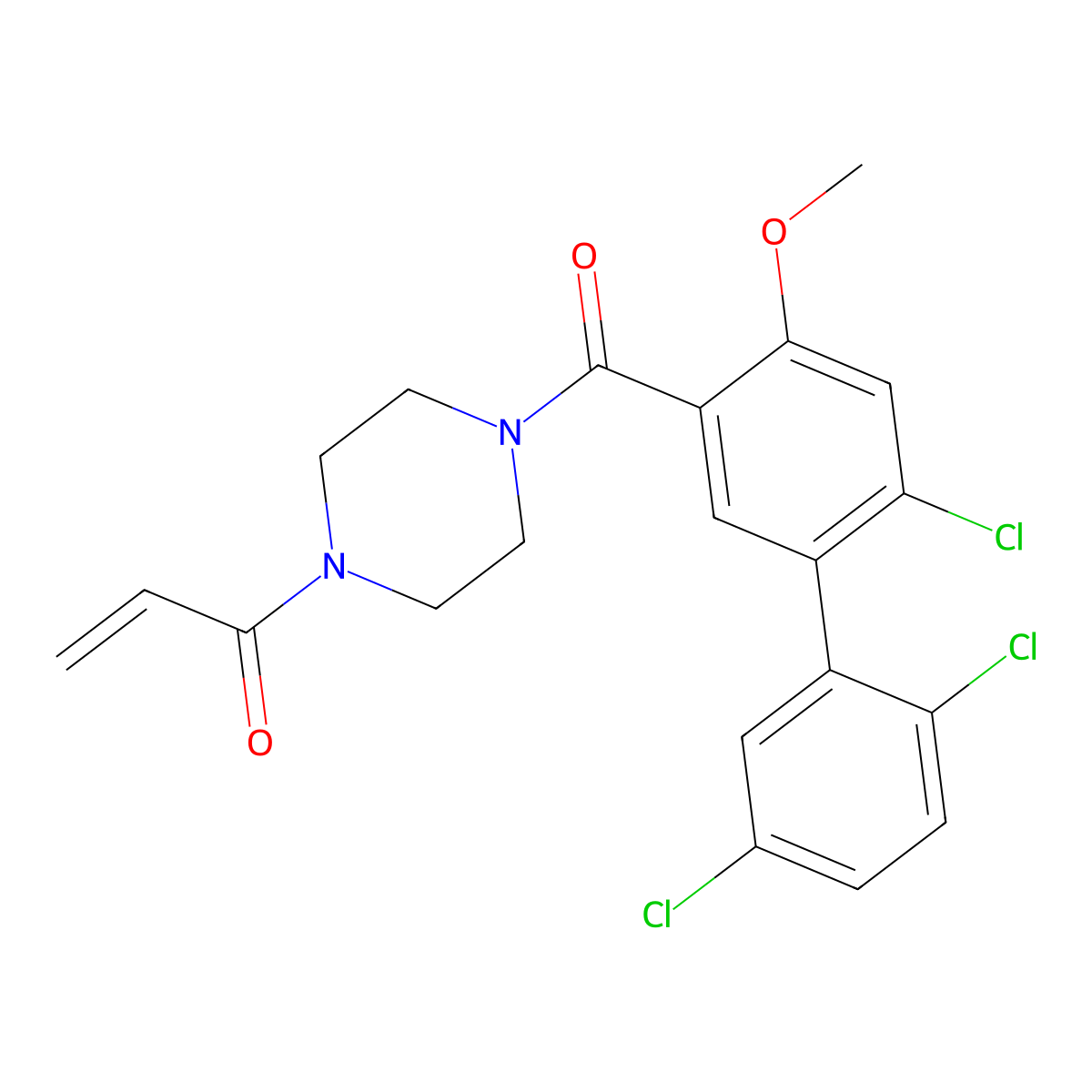 K-Ras G12C-IN-3 molecular structure, CAS 1629268-19-4