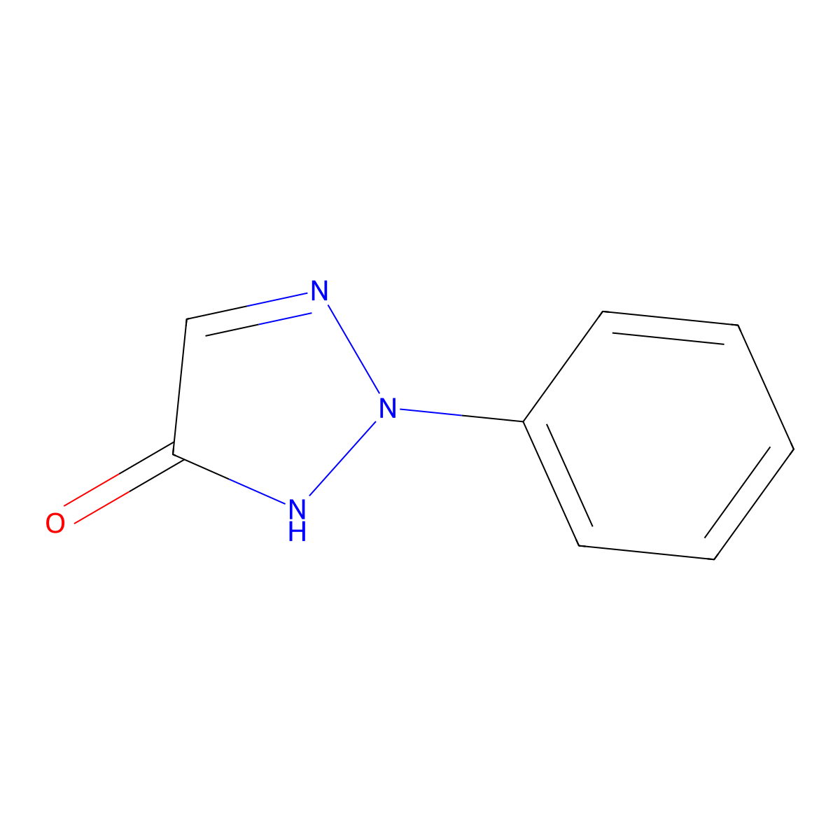 2-phenyl-2H-1,2,3-triazol-4-ol molecular structure, CAS 16293-42-8
