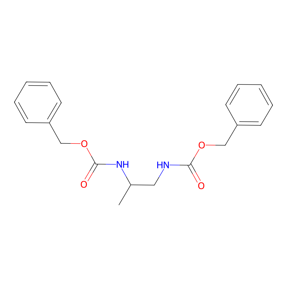 benzyl N-(2-{[(benzyloxy)carbonyl]amino}propyl)carbamate molecular structure, CAS 1629403-03-7