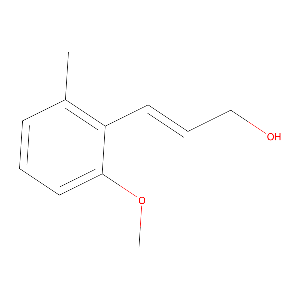 3-(2-Methoxy-6-methylphenyl)prop-2-en-1-ol molecular structure, CAS 1629424-79-8