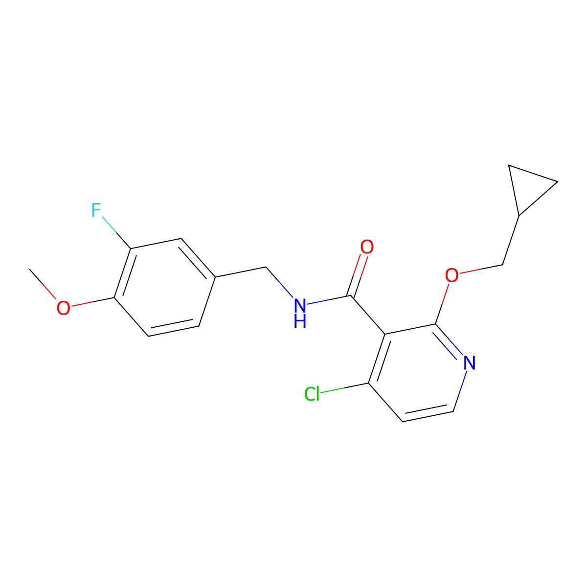 ALDH2 modulator 1 molecular structure, CAS 1629615-99-1
