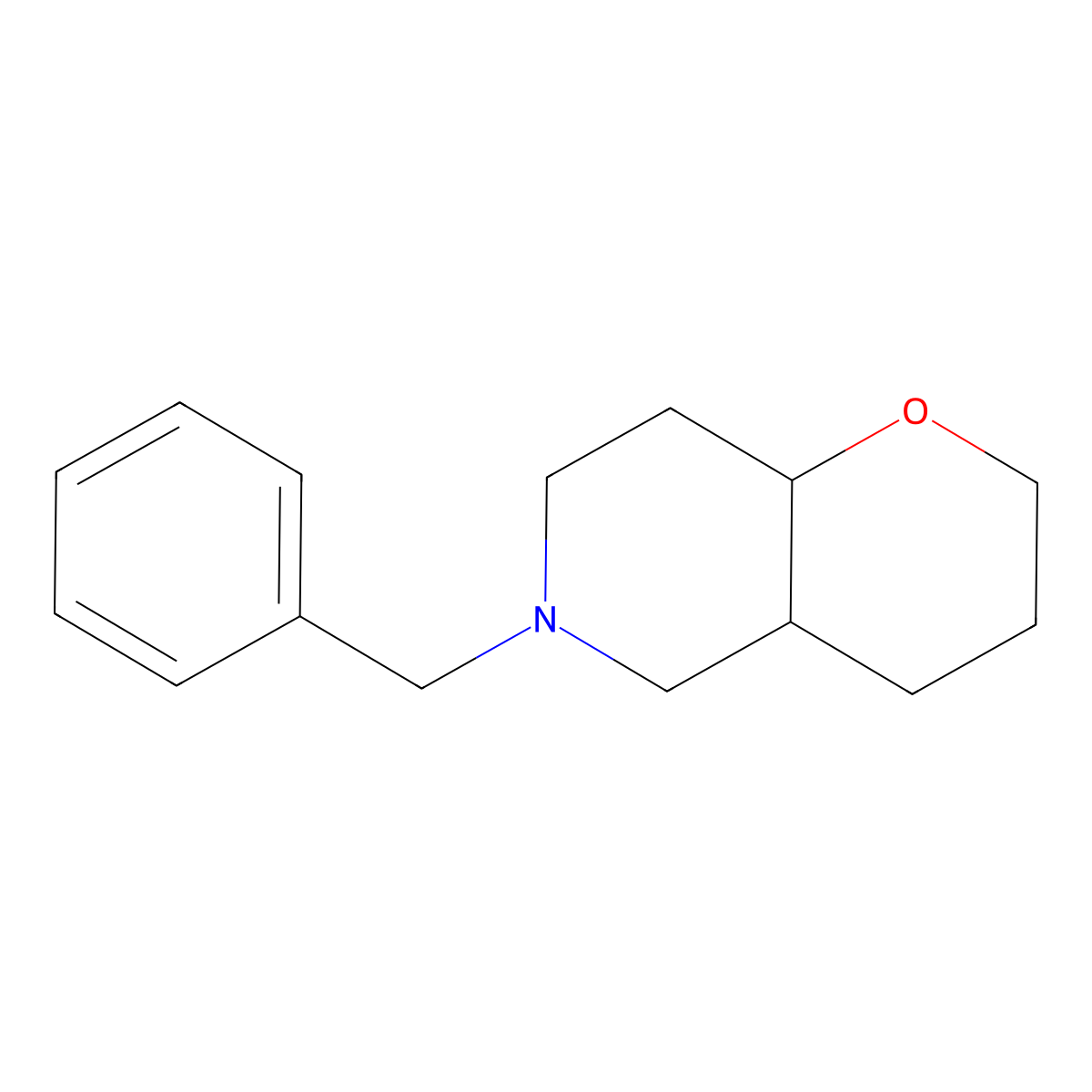 cis-6-Benzyloctahydro-2H-pyrano[3,2-c]pyridine molecular structure, CAS 1629784-84-4