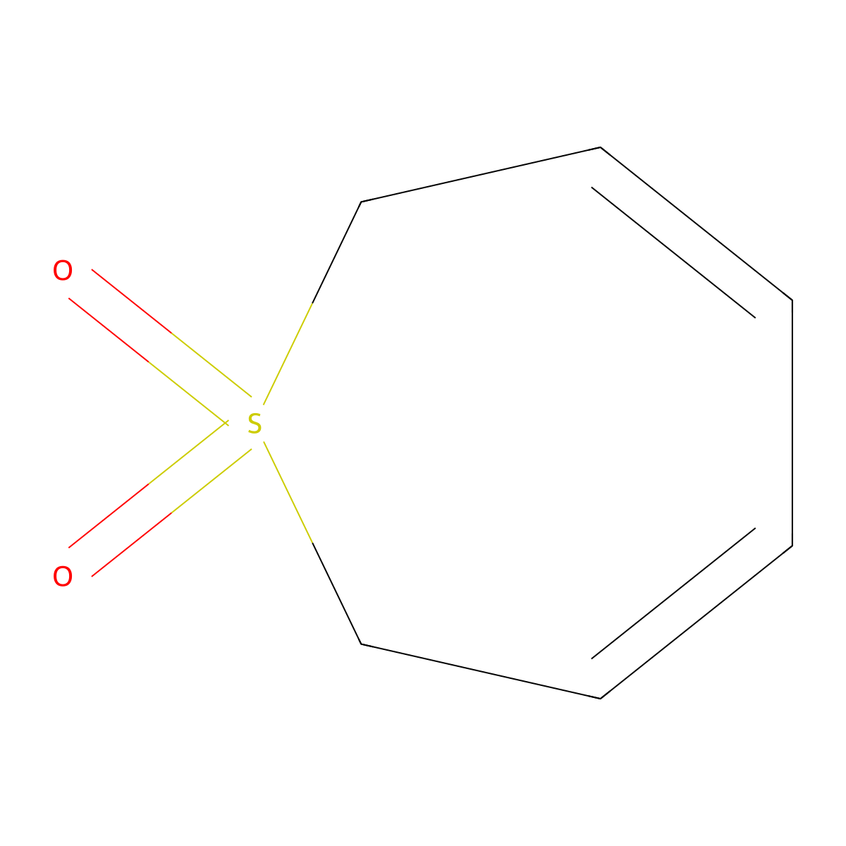 Thiepin, 2,7-dihydro-, 1,1-dioxide molecular structure, CAS 16301-86-3