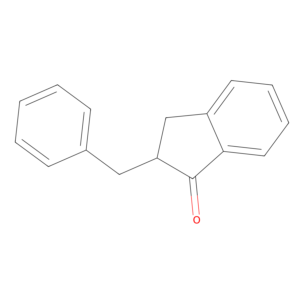 2-Benzyl-1-indanone molecular structure, CAS 16307-30-5