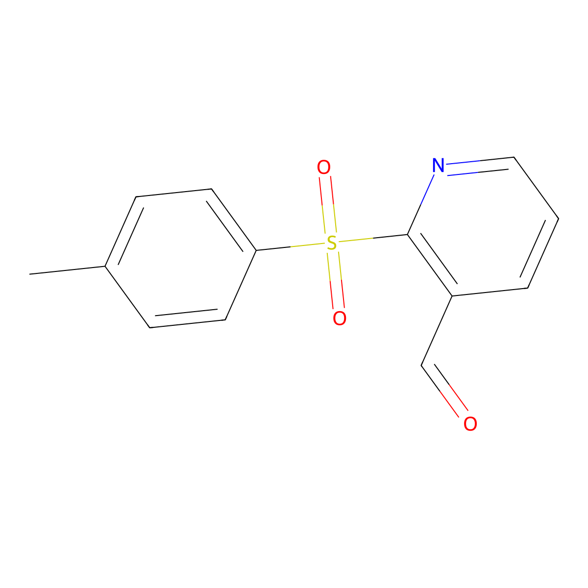 2-Tosylnicotinaldehyde molecular structure, CAS 1630763-40-4