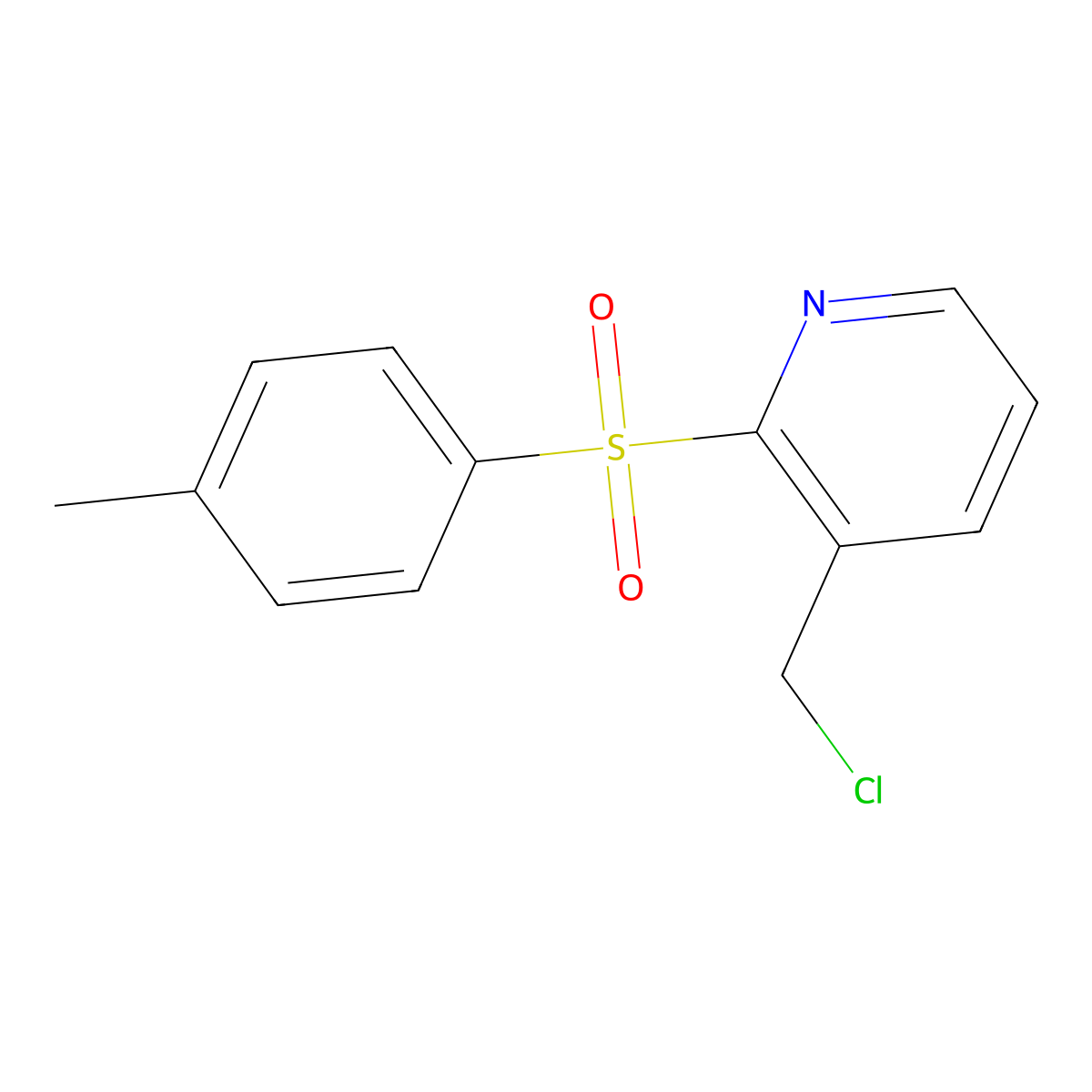 3-(Chloromethyl)-2-tosylpyridine molecular structure, CAS 1630763-95-9