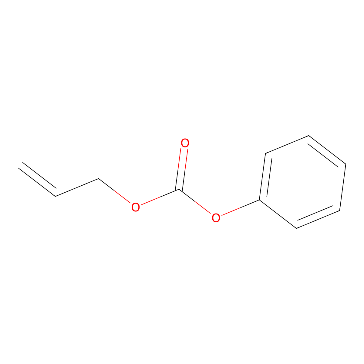 Allyl Phenyl Carbonate molecular structure, CAS 16308-68-2