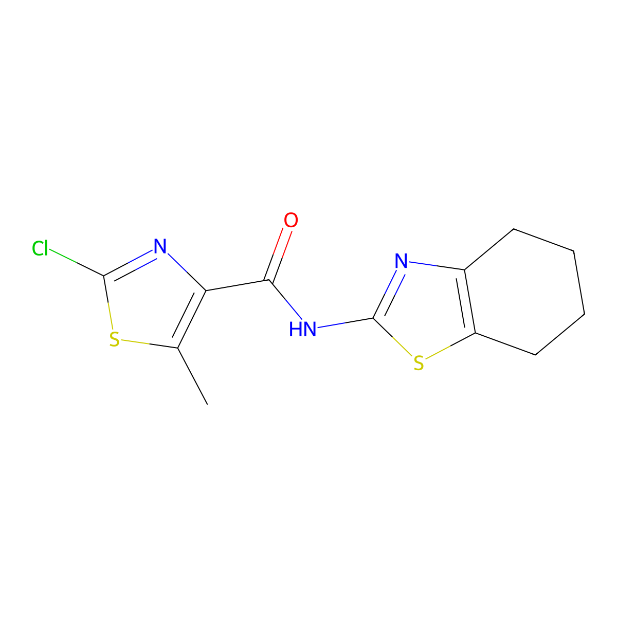 C12H12ClN3OS2 molecular structure, CAS 1630861-59-4