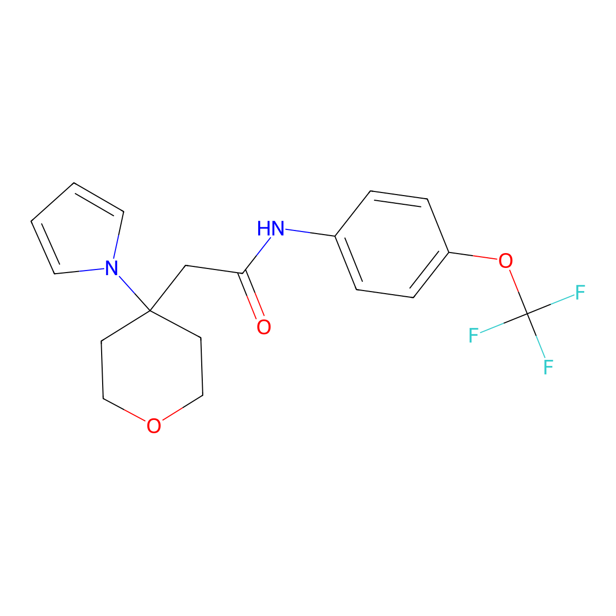 C18H19F3N2O3 molecular structure, CAS 1630872-74-0