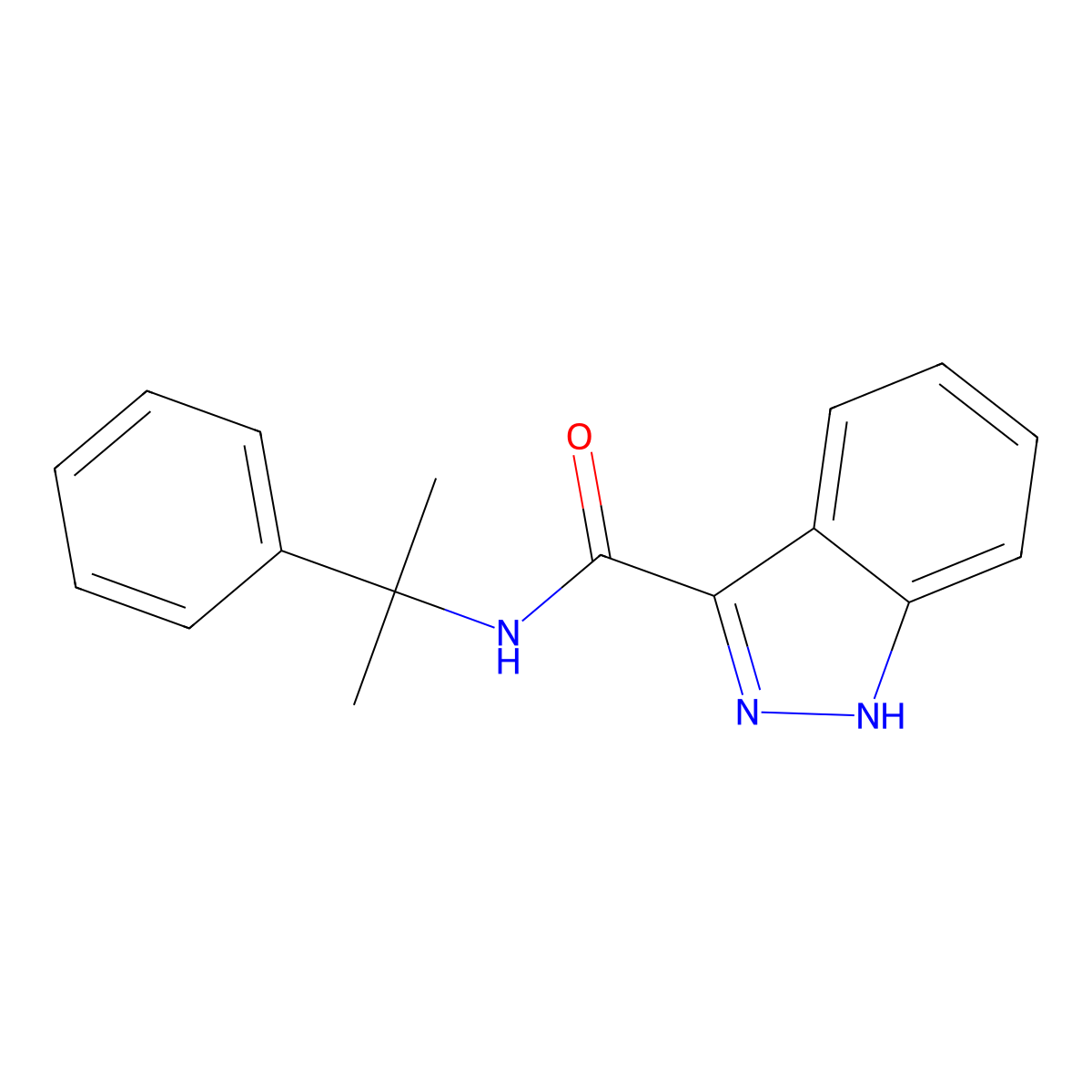 Cumyl-inaca molecular structure, CAS 1631075-21-2