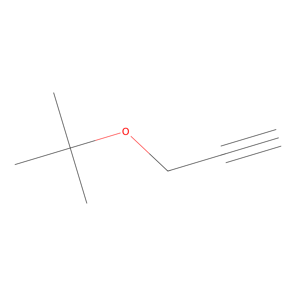 3-(Tert-butoxy)prop-1-yne molecular structure, CAS 16314-18-4