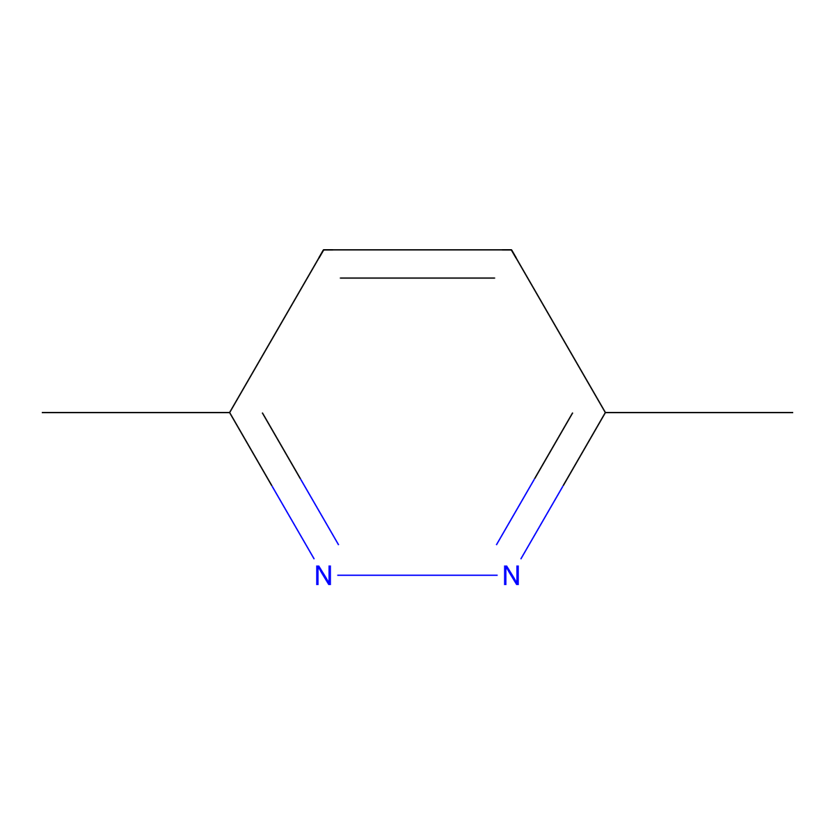 3,6-Dimethylpyridazine molecular structure, CAS 1632-74-2