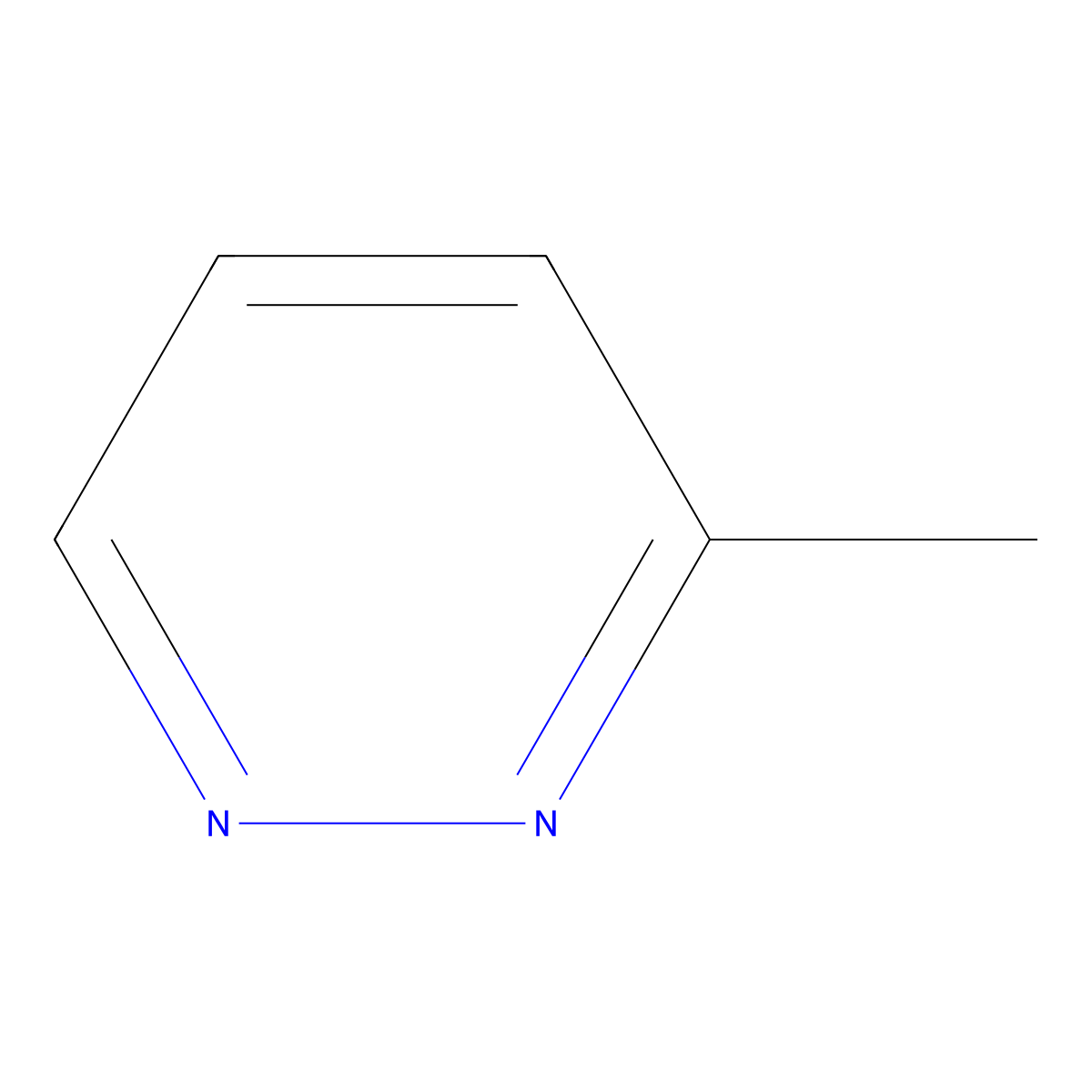 3-Methylpyridazine molecular structure, CAS 1632-76-4