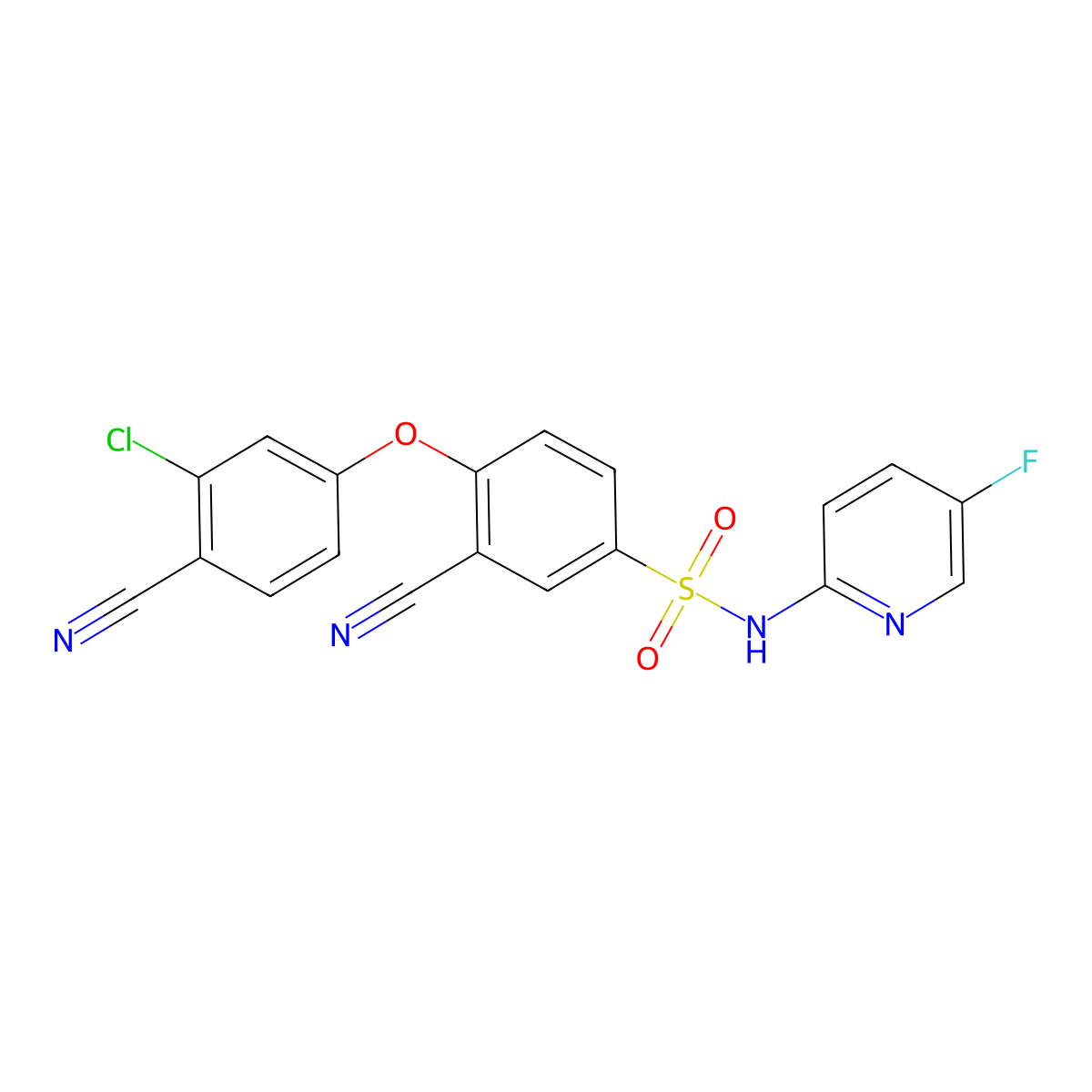 URAT1 inhibitor 7 molecular structure, CAS 1632002-28-8