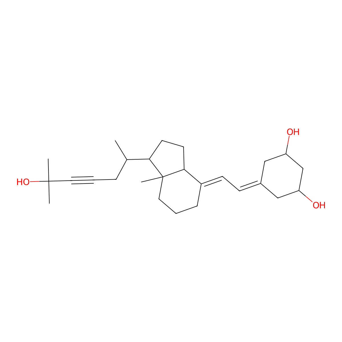 Inecalcitol molecular structure, CAS 163217-09-2