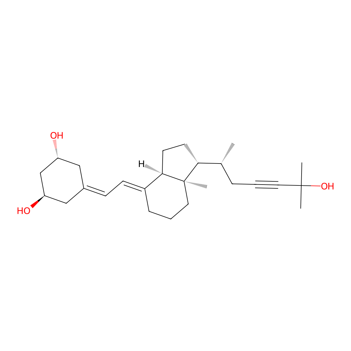 Inecalcitol molecular structure, CAS 163217-09-2
