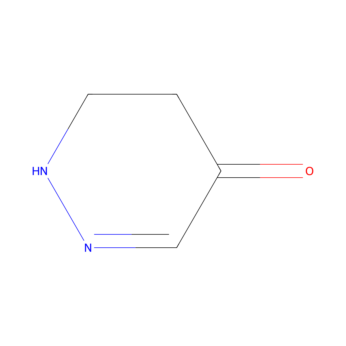 5,6-Dihydropyridazin-4-ol molecular structure, CAS 1632285-88-1