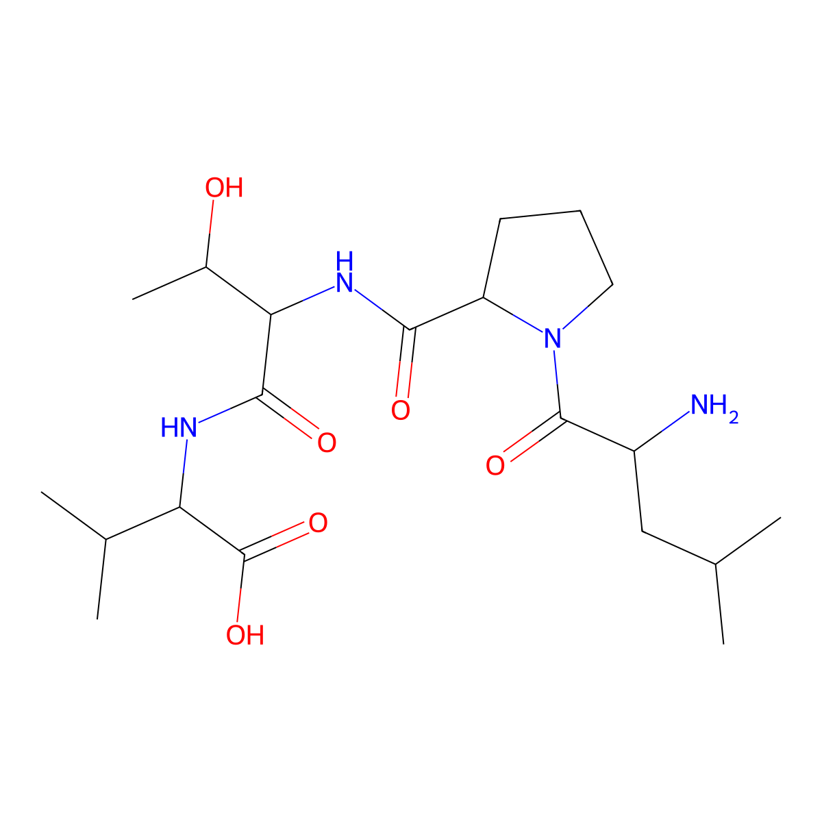 Tetrapeptide-1 molecular structure, CAS 1632354-04-1