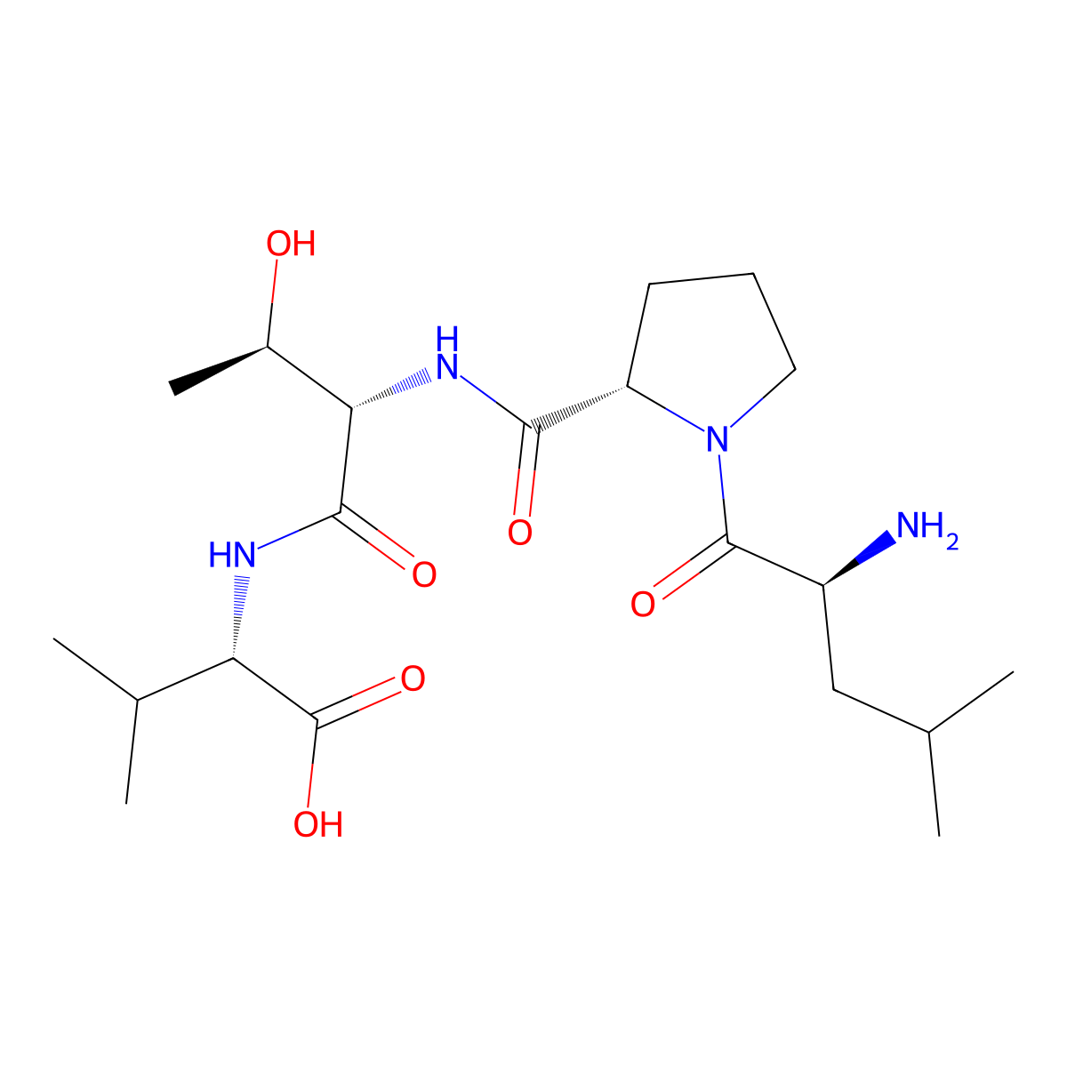 Tetrapeptide-1 molecular structure, CAS 1632354-04-1