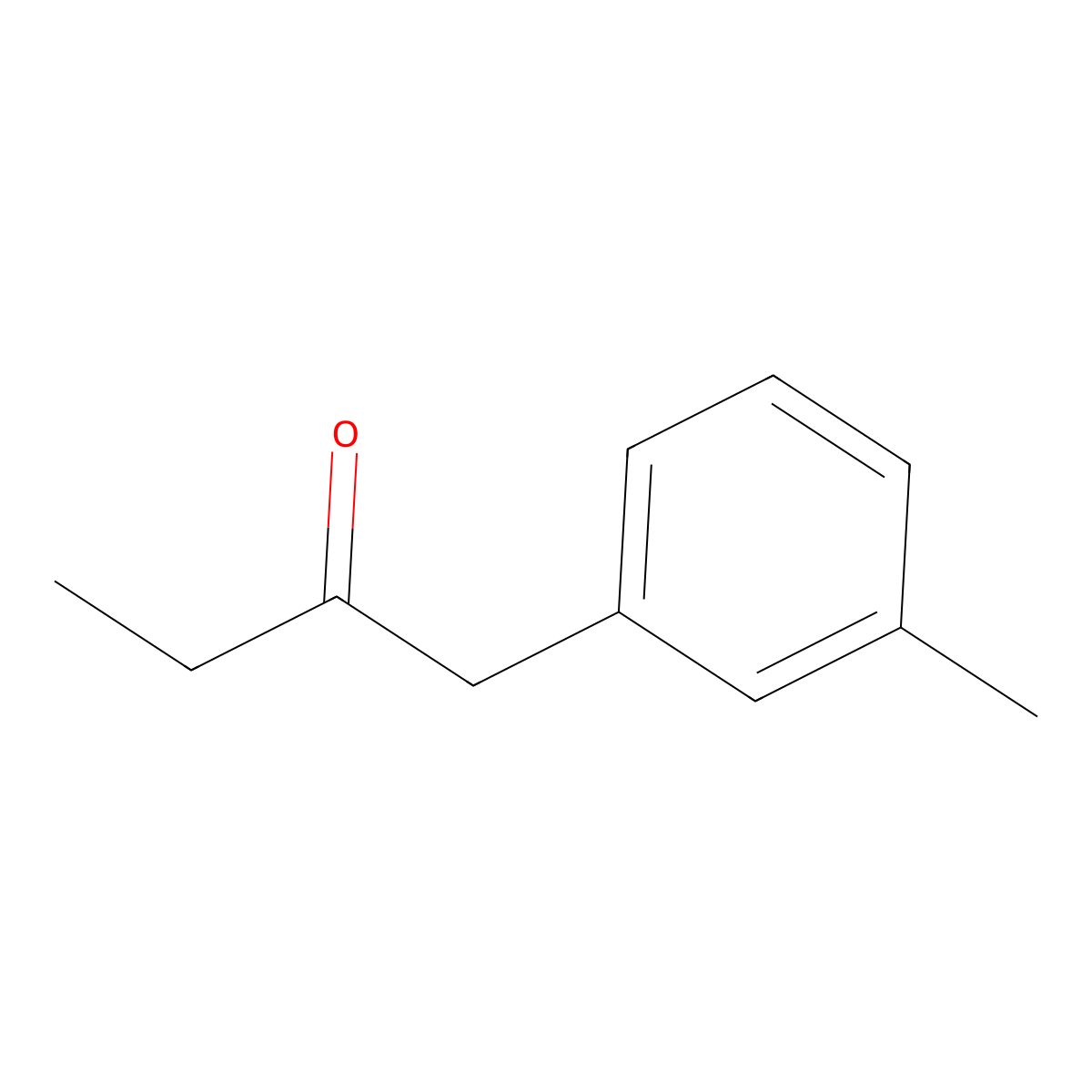 1-(3-Methylphenyl)butan-2-one molecular structure, CAS 163278-06-6